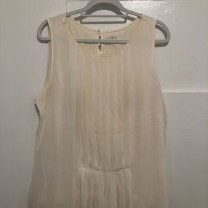 Loft silk front tank